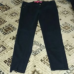 Women's glitter skinny jeans by